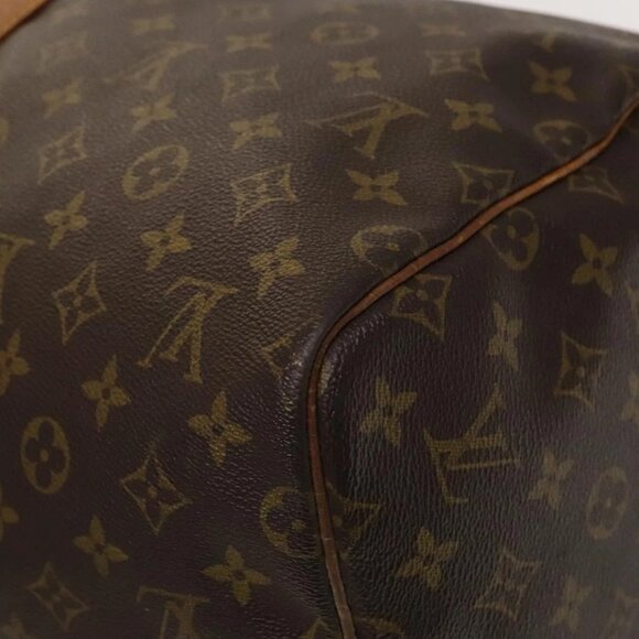 LOUIS VUITTON Monogram Keepall 55 Boston Bag M41424 LV Auth 139234 - Picture 5 of 16
